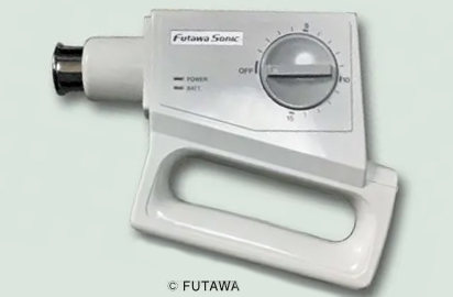 「フタワソニック」モデルチェンジ（ゼンマイ式タイマー:白色）の製品写真